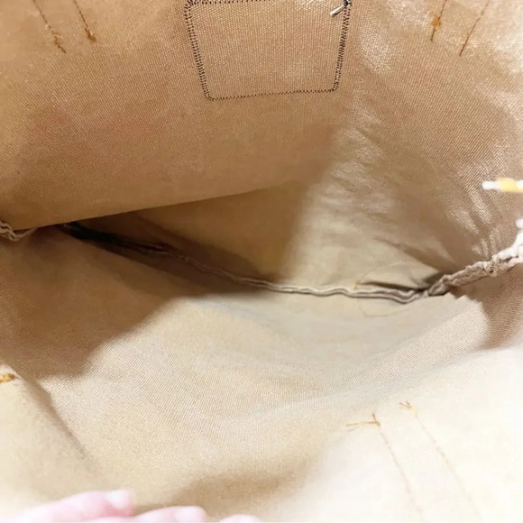 Shepherd University Canvas Tote Leather Look Trim Campus‎ Bag School Spirit WV - Picture 4 of 10